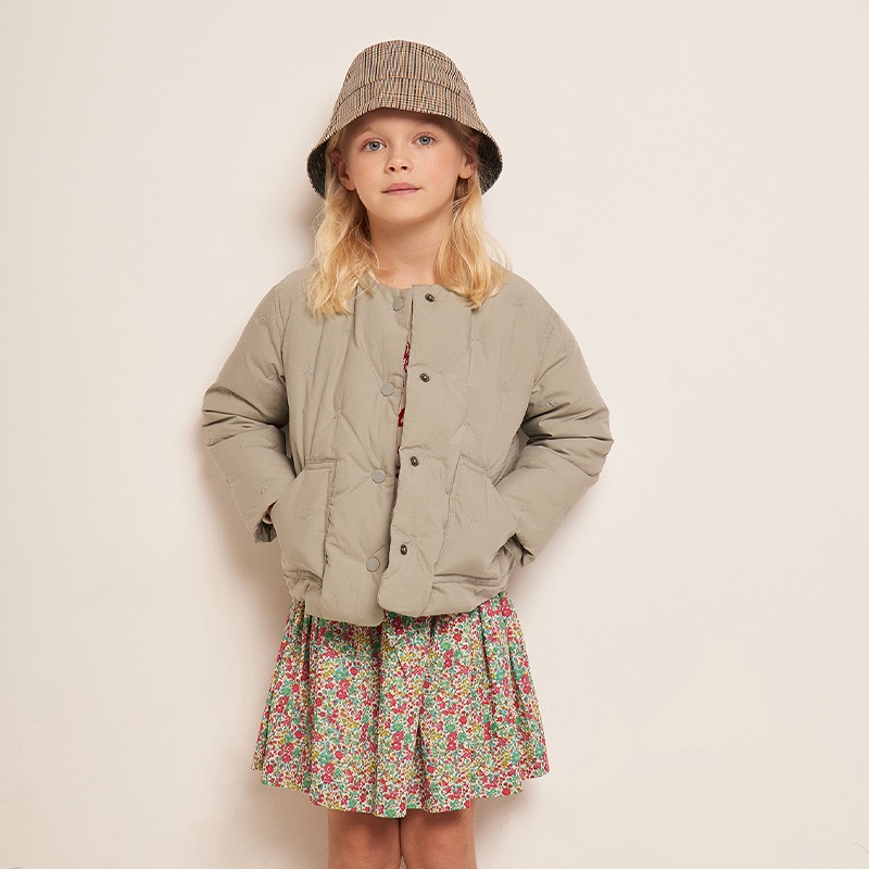 Girls light down jacket