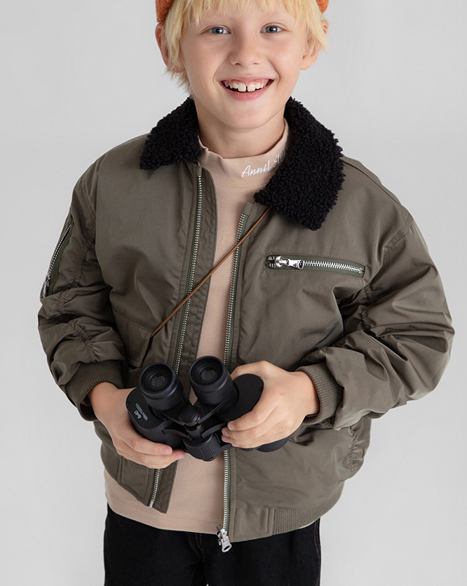 Boys spring pilot coat